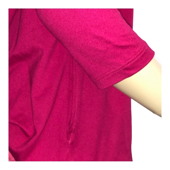 Comfort Code by Cuddl Duds Cardigan & Matching Tank Set in Red & Mixed Flowers ~ - Picture 4 of 4